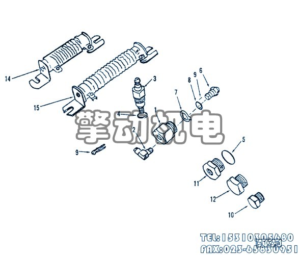 康明斯帶墊螺栓 S102